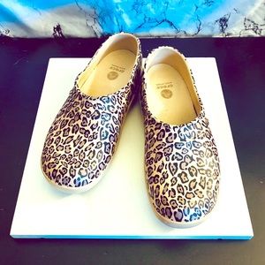 Leopard Print Croc Chef / Work Shoes / Clogs